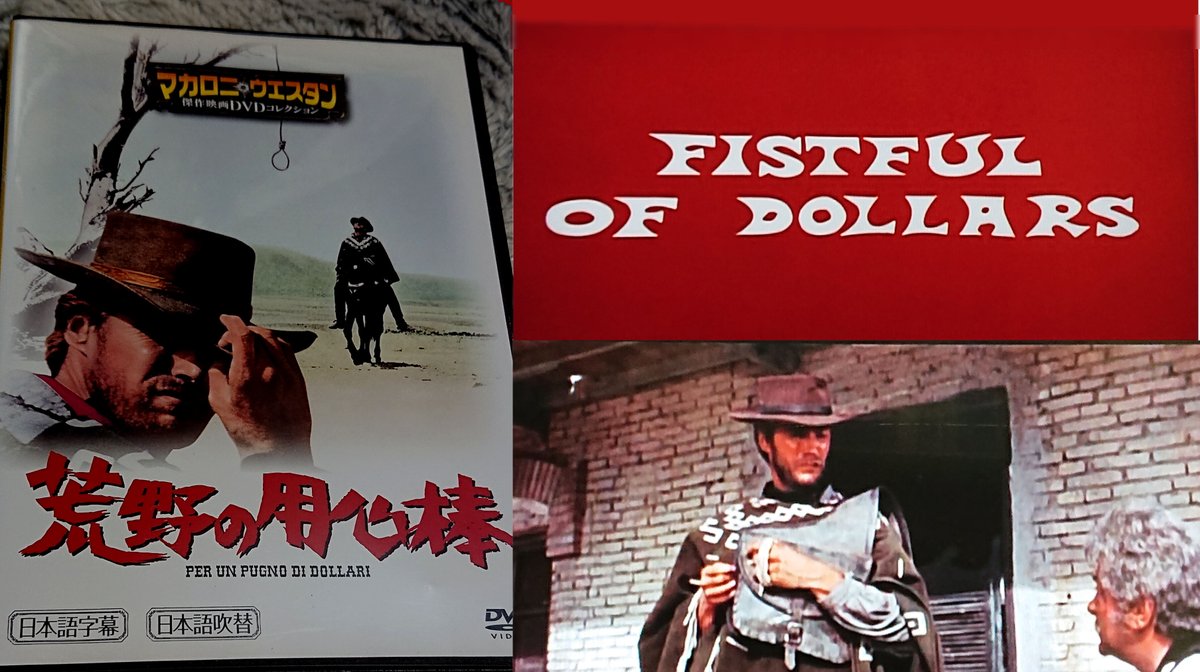 荒野の素浪人（三船敏郎）、荒野の渡世人（高倉健）、荒野の用心棒