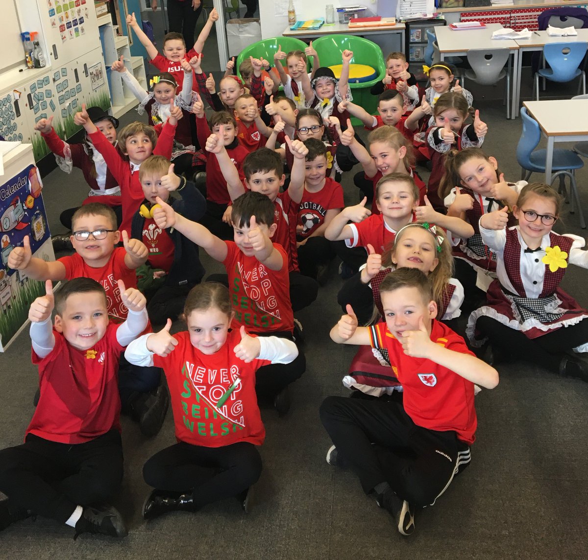 🌼 Dydd Gwyl Dewi Hapus 🌼 Blwyddyn 2 🏴󠁧󠁢󠁷󠁬󠁳󠁿