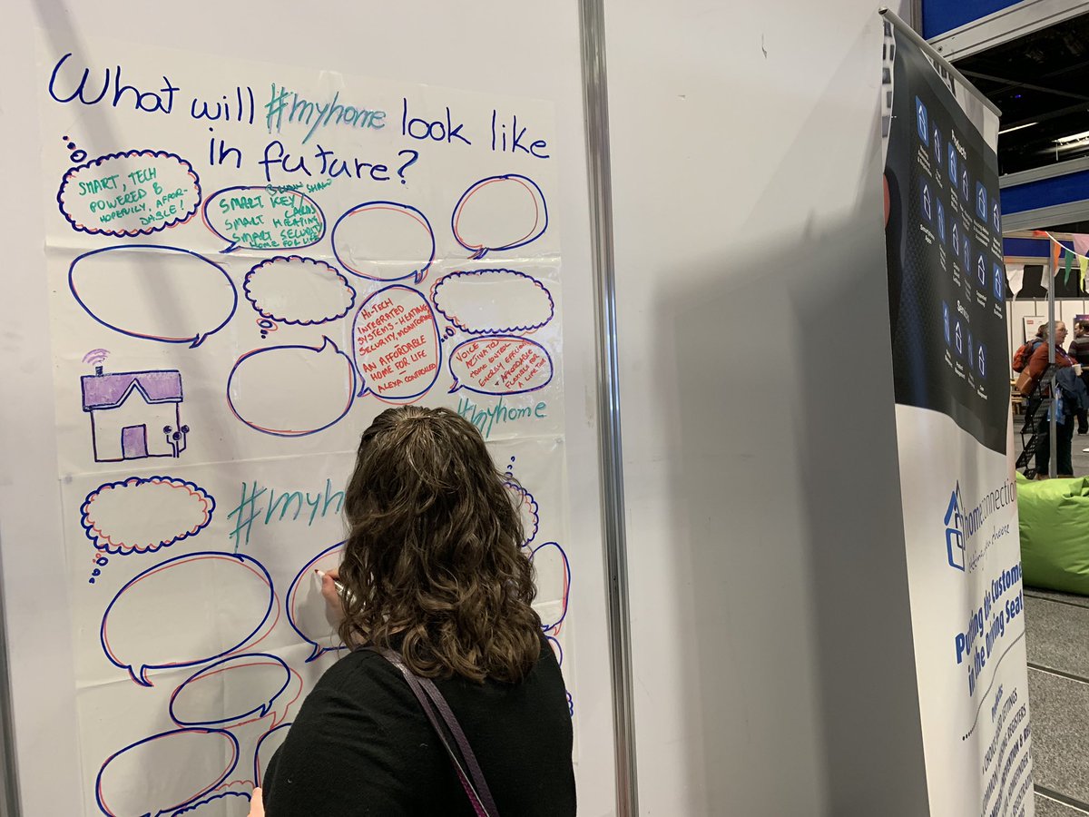 homeconnections's tweet photo. What #myhome will look like in the further? Let us know at #stand32 at the #HousingFestival for a chance to win a smart clock with #GoogleAssistant. https://t.co/bS7Se1rCkk