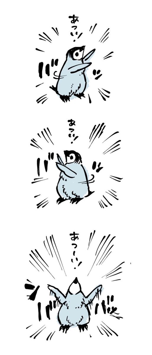 皇帝ペンギンヒナ集め 