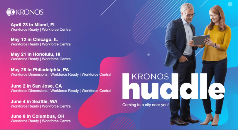 Save the date! A Kronos Huddle is coming to a city near you, and we want to make sure you know about it: bddy.me/3ajIVti <a href="/SmarterCafe/">Lauren Nawfel</a>