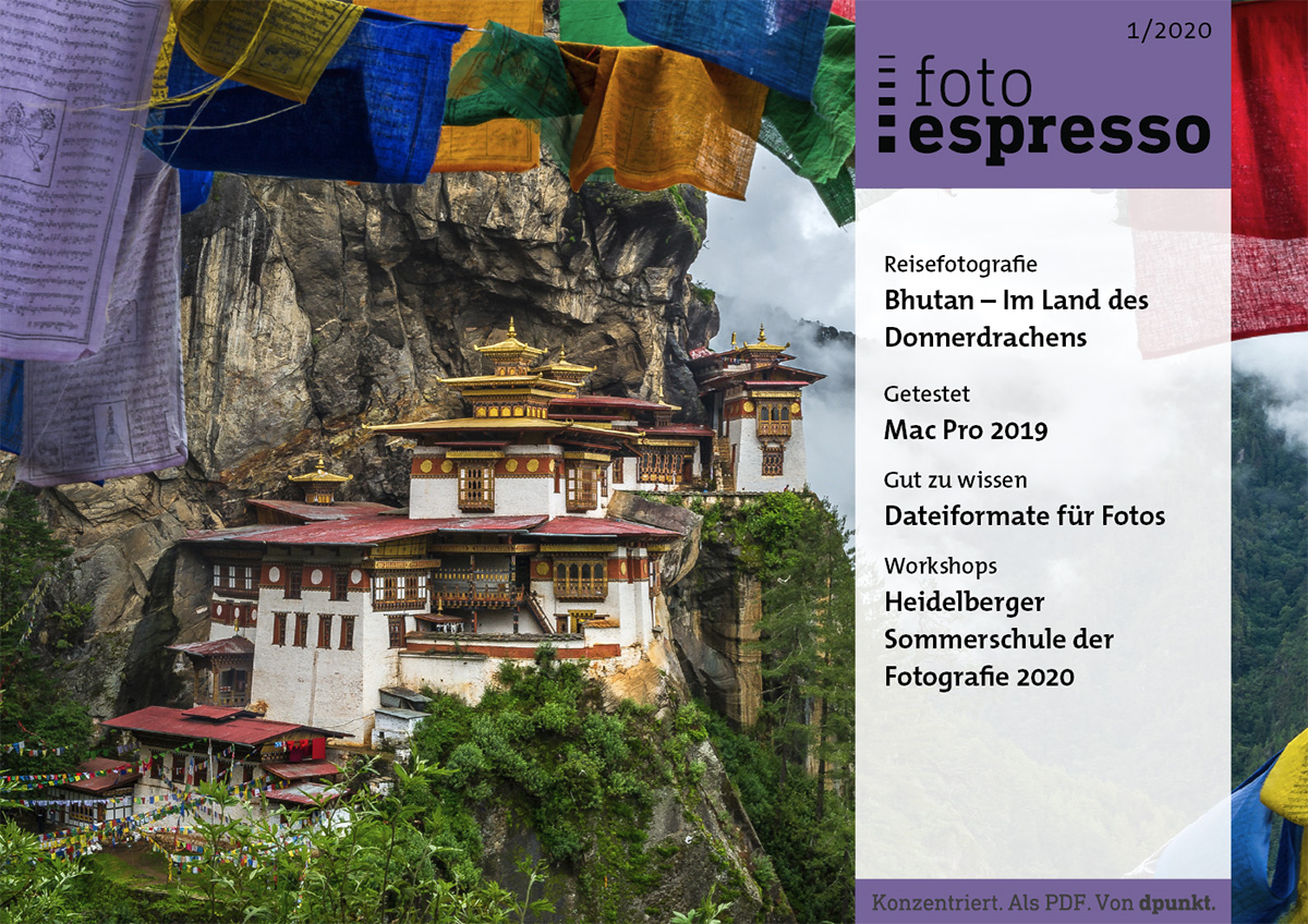 fotoespresso's tweet photo. In fotoespresso 1/2020 geht es um den Mac Pro 2019, verschiedene Dateiformate für Bilder und die Tools »Detailizer« und »Excire Search«. Außerdem werfen wir noch einmal einen anderen Blick auf die Nikon Z6 und stellen den Fotografen Uwe Merkel vor. https://t.co/xK7TgMngy9 https://t.co/9puePGnDpz