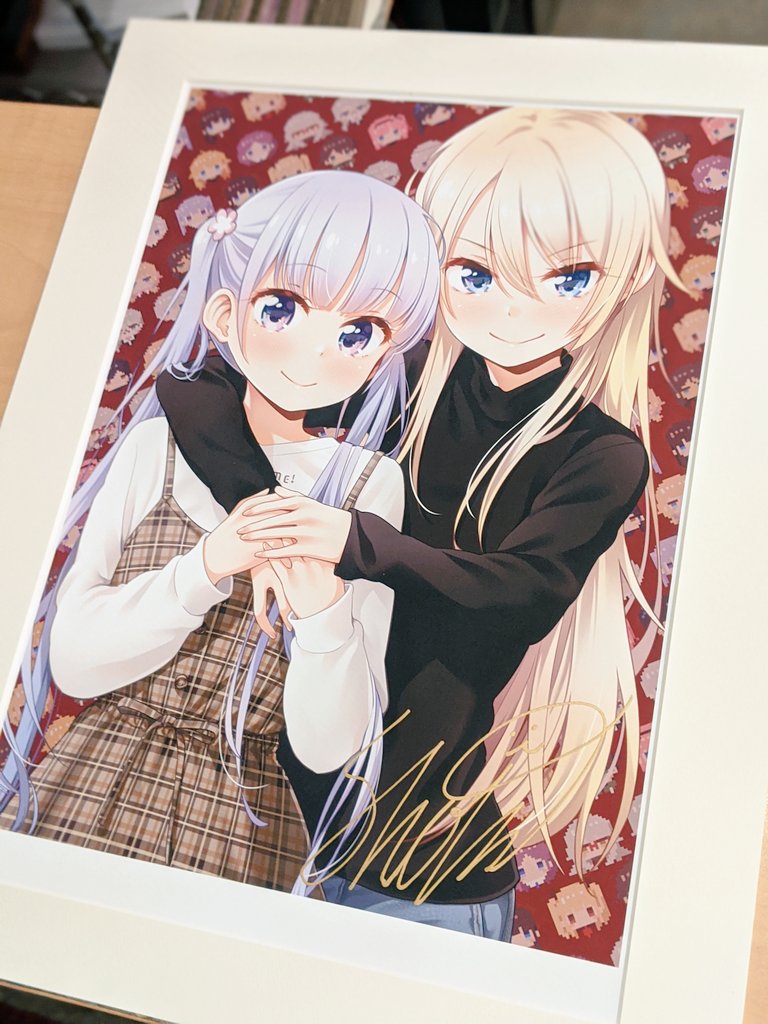 Newgame 展後期の視察に行かせて頂きました コロナなど体調の大丈夫な範囲で 得能 Newgame 最終 巻 画集9 27発売のイラスト