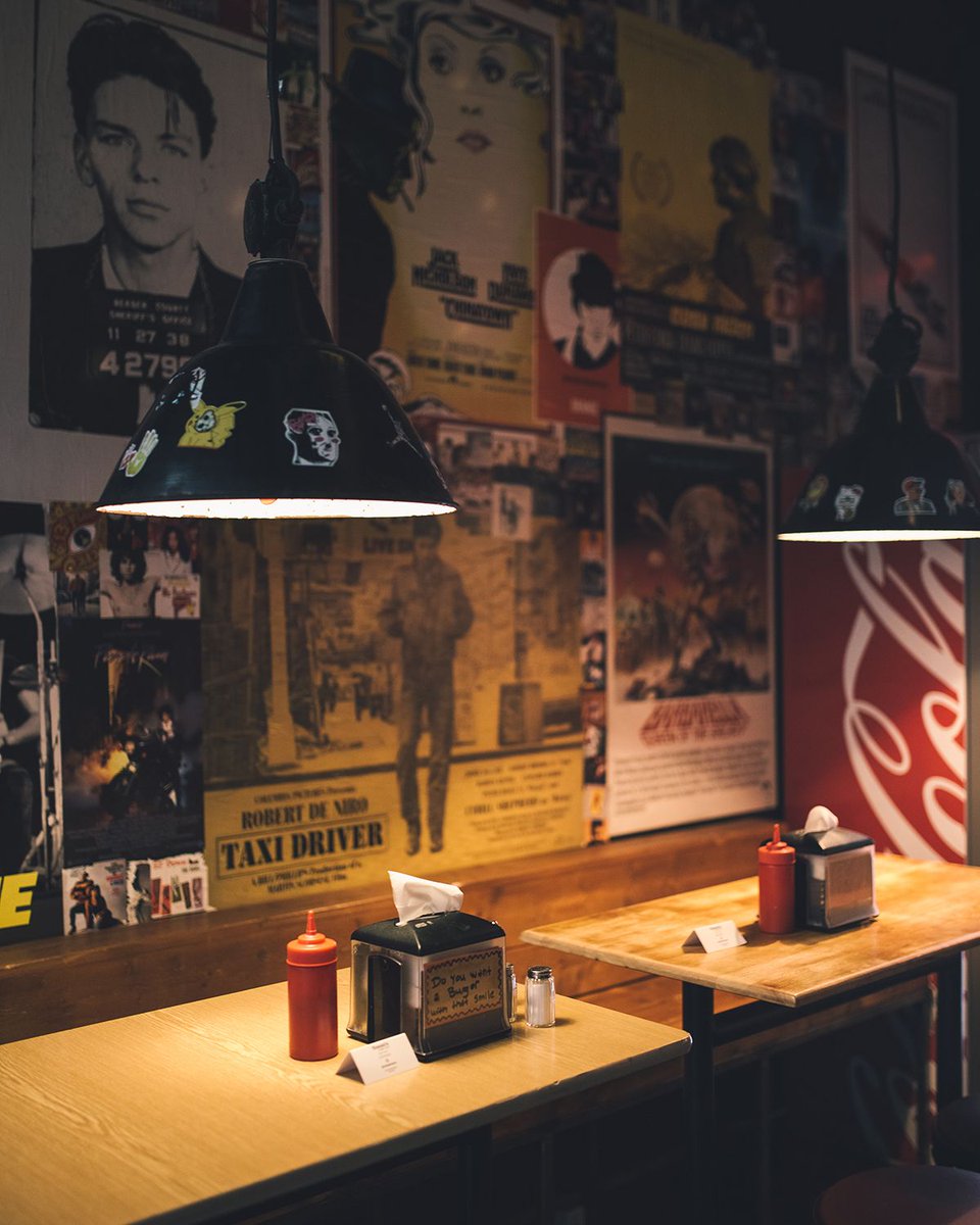 The mood at Tommi’s is always cozy. But Tommi’s Tuesday only comes once a week! Stop by today to get a burger, soda and fries for just 7.90. #tommisburgerjoint #tommistuesday