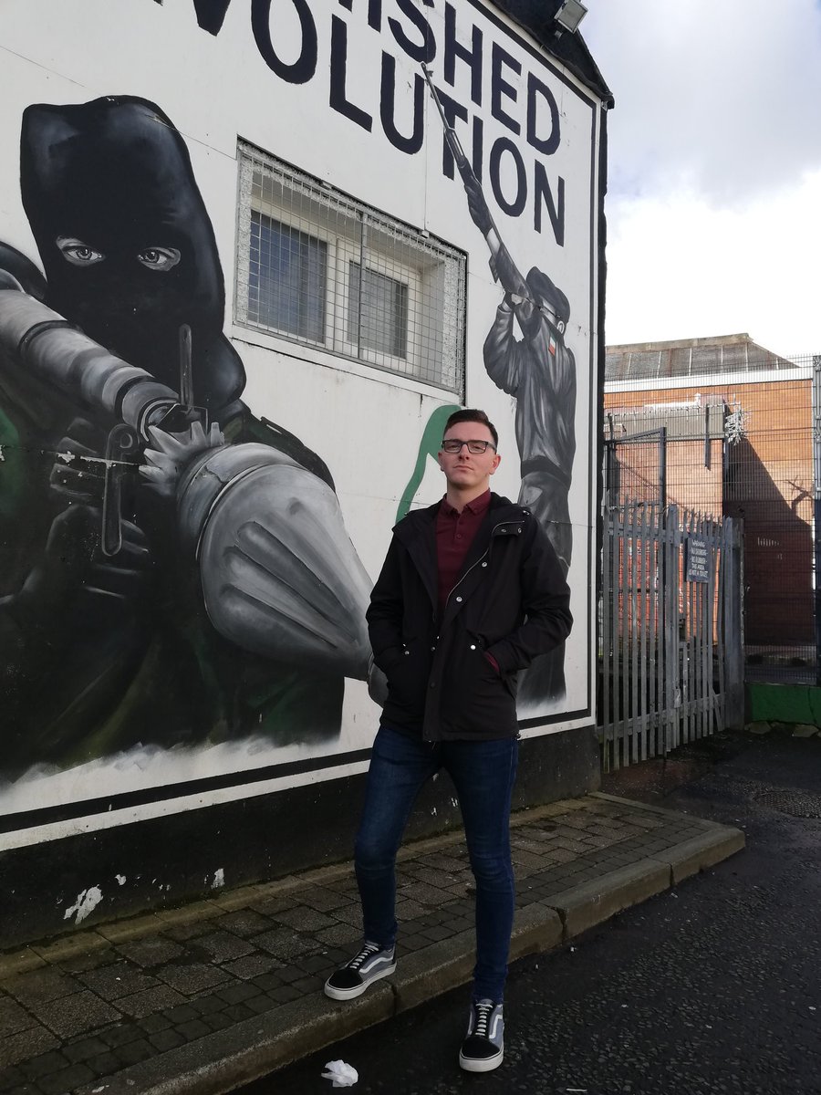 cerehman's tweet photo. Ich traf Paddy Gallagher, den Sprecher der radikalen Partei Saoradh. Sie gilt als politischer Arm der New IRA. https://t.co/CjjGb0bXjQ
