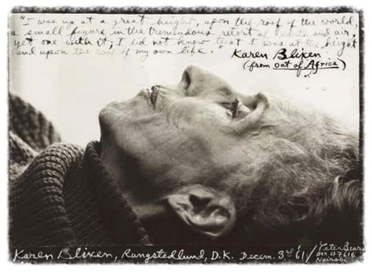 literlandweb1's tweet image. “Los tiempos difíciles han ayudado a hacerme comprender mejor lo infinitamente rica y maravillosa que es la vida y que muchas cosas que nos preocupan no tienen la más mínima importancia.”
Karen Blixen