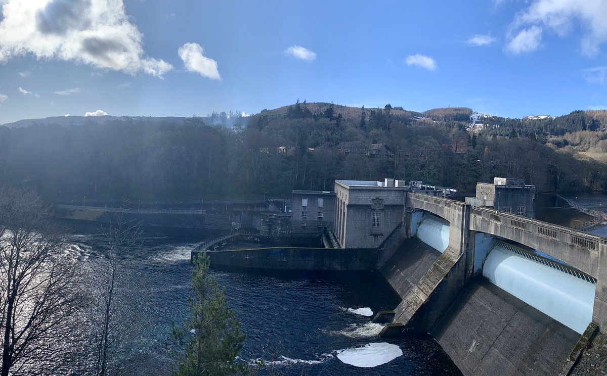PitlochryDamVC's tweet photo. Gorgeous blue skies and tasty homemade cakes 🧁 ☀️
The perfect combination!
The visitor centre is open 7 days a week throughout March from 9.30am. #pitlochrydam #visitperthshire #homemadecake #interactiveexhibition #hydroelectricity #sserenewables #Engineering #greenenergy https://t.co/nuligtyon7