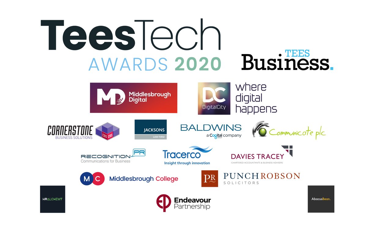 Please RT: Less than a week left to enter the first-ever Tees Tech Awards!

• Company of the Year
• Small Business
• Innovation
• Tees Tech Partnership
• Digital Transformation
• Exporter
• Newcomer
• Tees Tech for Good

Details &amp; entry forms: teesbusiness.co.uk/tees-tech-awar…