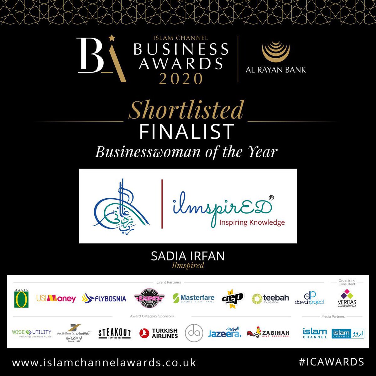 Preparing for interview...
#icawards #islamchannelawards