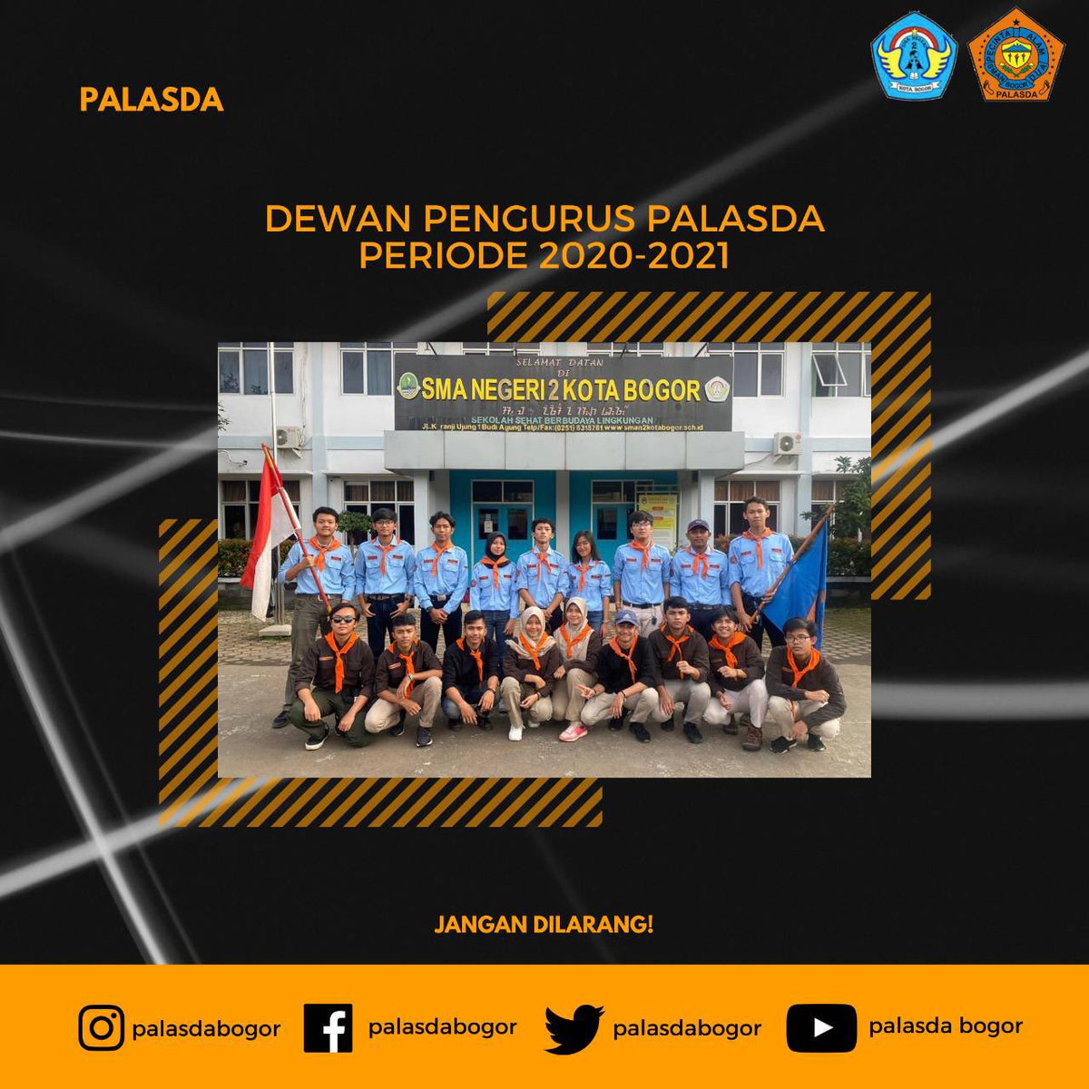 palasdabogor's tweet photo. [Musyawarah Kerja Palasda 2020]
________________________

Oeeehhh!!!
Musyawarah Kerja Palasda 2020 telah dilaksanakan di SMA Negeri 2 Bogor pada tanggal 22 Februari 2020.
#sispala #palasda #bogor #palasdajaya #palasdamatang https://t.co/t3q4EDkLeN