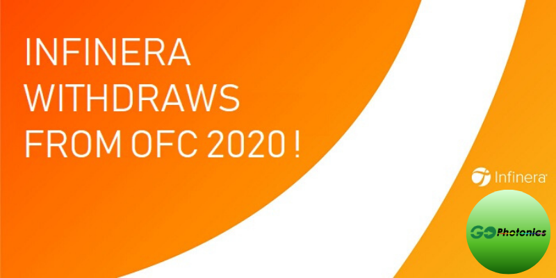 gophotonics's tweet photo. Infinera Announces Withdrawal from OFC 2020
Read More: https://t.co/b7NShm6pEQ
@Infinera @ofcconference #OFC2020 #OFCconference #OFC #conference #exhibition #withdrawal #coronavirus #health #safety #safetyregulation https://t.co/jM6ttlRfqu