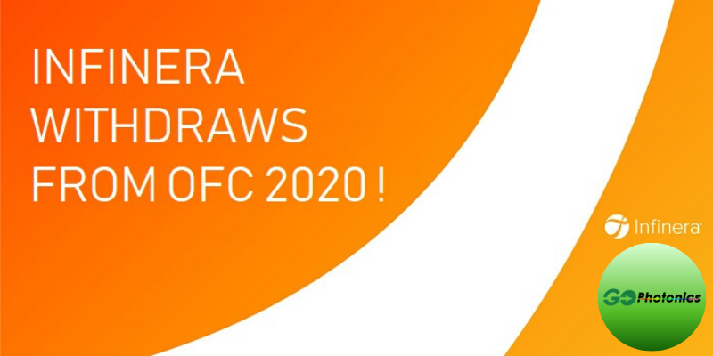 Infinera Announces Withdrawal from OFC 2020
Read More: ow.ly/krTV50yBpTE

@Infinera @ofcconference #OFC2020 #OFCconference #OFC #conference #exhibition #withdrawal #coronavirus #health #safety #safetyregulation