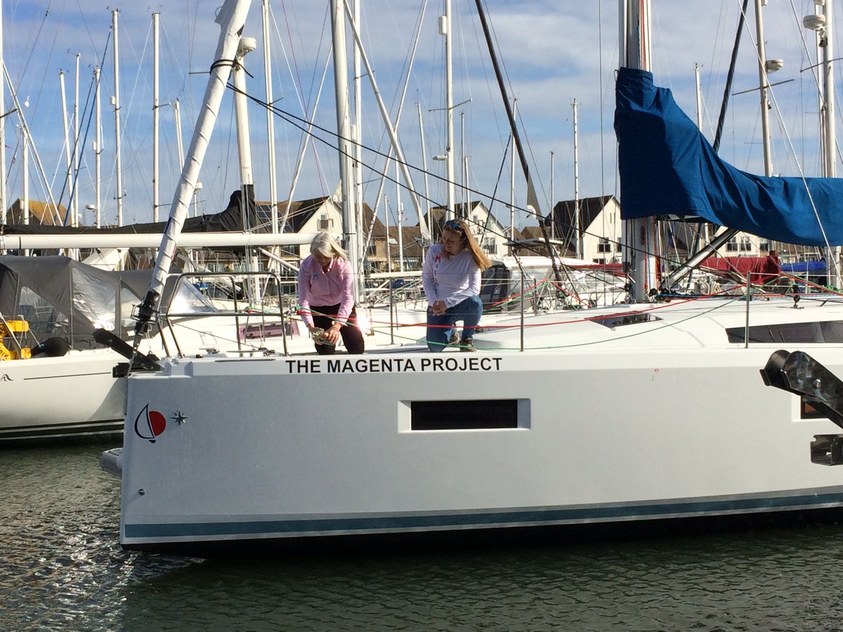 1/2 A few photos from this morning’s breakfast briefing to celebrate the arrival of our new fleet! The briefing was followed by a special naming ceremony for two of our new Sunsail 41.0 #yachts – Breathe Oceanic and The Magenta Project – using <a href="/OpihrGin/">Opihr Gin</a>. <a href="/TheMagentaProj/">The Magenta Project</a>