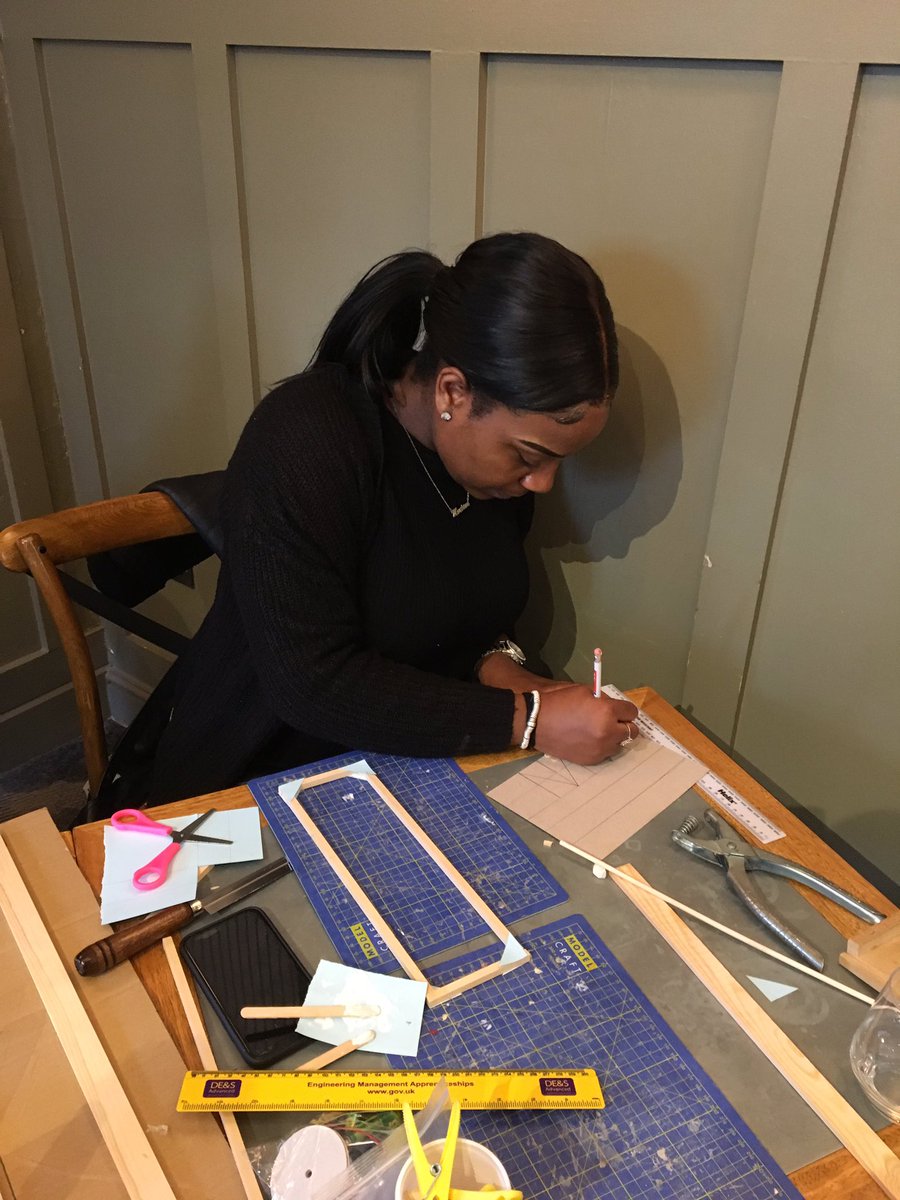 laura_primary's tweet photo. Onto our chassis 👏🏼 
🚊 Motivated teachers ✔️
🚊 Team work ✔️
🚊 Determination ✔️
Great morning with a fantastic bunch! @primaryengineer @HitachiRailEU @FoxAndGooseW5 #engineersinthemaking #CPD #STEM #Motivation #TuesdayMorning https://t.co/QbSv9aqQAA