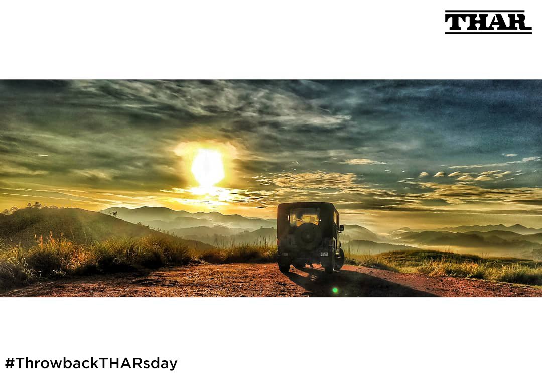 Mahindra_Thar's tweet photo. Garages are claustrophobic, only the Earth shall do.
#MahindraTHAR #MadeOf70Years #MadeOfYou #ThrowbackTHARsday
Picture Courtesy: @vyshaktb on Instagram. https://t.co/8qsR6lFfGF