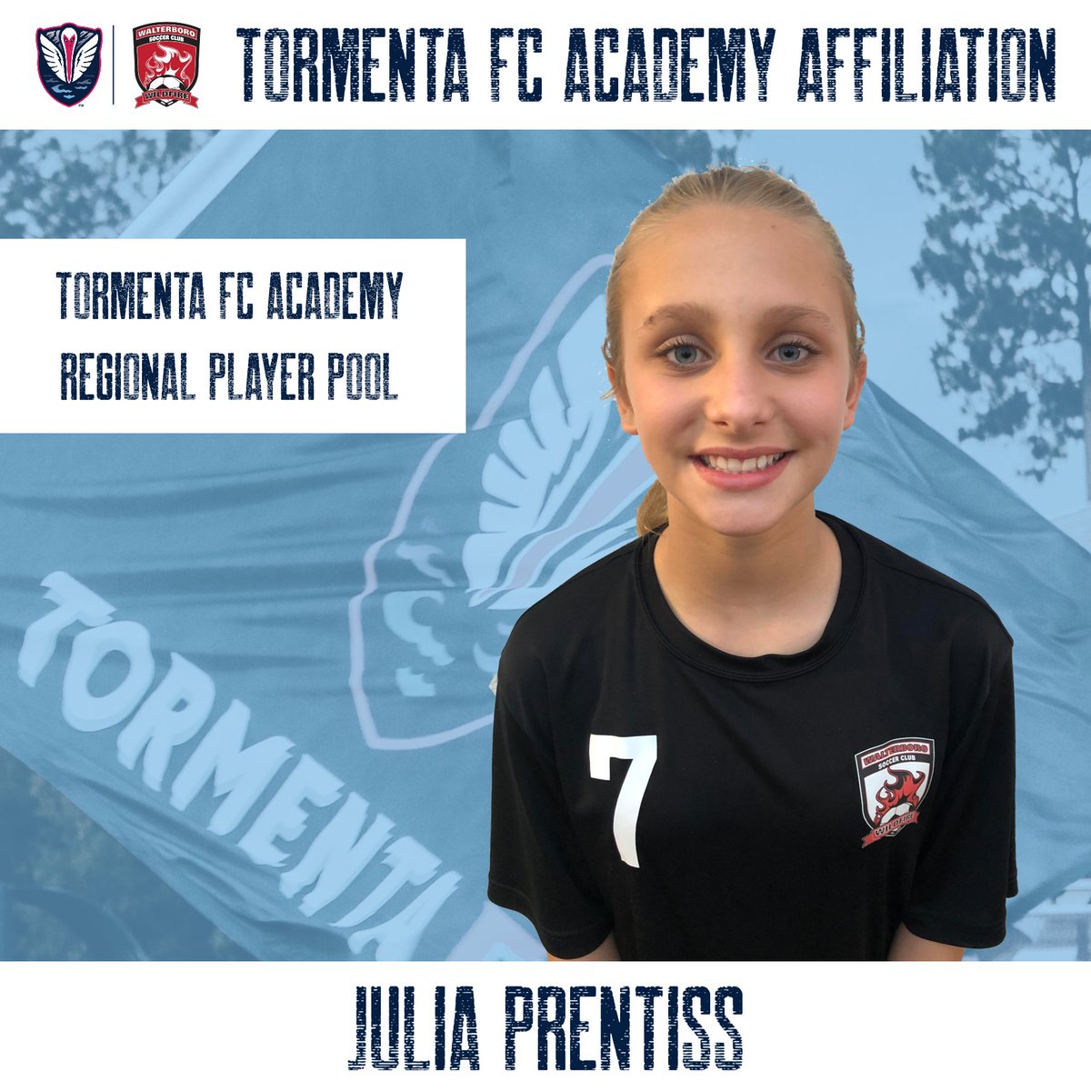 TormentaAcademy's tweet photo. We're thrilled to be adding these four talented players from Walterboro Soccer Club to TFC Academy for training this spring season! 👏 #VamosTormenta https://t.co/0ndDDNh6fR