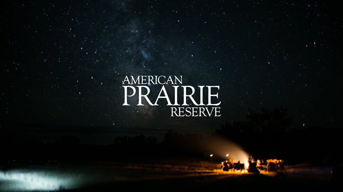 Thrilled to tell a story about the #americanwest with <a href="/AmericanPrairie/">.</a>. Thanks for all the work you are doing! youtu.be/Kas2WEMyino