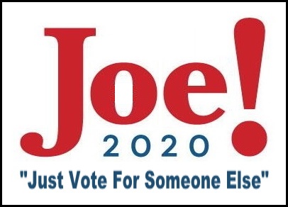 realWalrusAcct's tweet photo. inspiring slogan here! truly makes me wanna vote for the guy 🙄
#BidenForPresident #NoBiden
(Let's get #BidenIsNotObama trending. Obama never acted this petulant. Biden would do it for 8 years.) https://t.co/f4XbnNmjqz