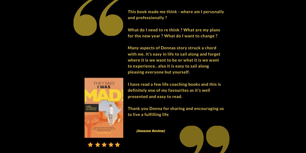 BaobabGrowth's tweet photo. Great to see more reviews for my latest book They Said I Was Mad.
Learn more using the link:
https://t.co/KJg9epoNbP
#TheySaidIWasMad #author #amazonreview #bookreview #coaching #lifecoach #personaldevelopment #growth #businessgrowth #businesscoach https://t.co/VBxoAVd1tm