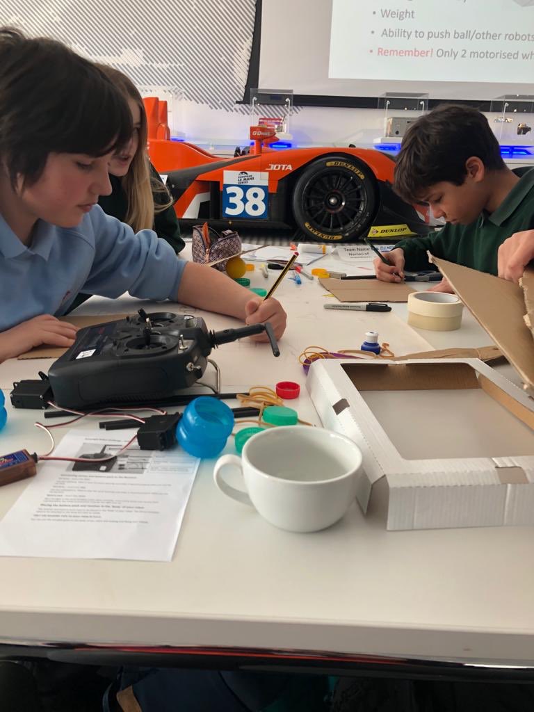 CncsScience's tweet photo. We went to the #antweight robotics competition at #RICARDO in Shoreham and our students really got stuck in and did a fantastic job of designing and building their robots. It culminated in Cardinal Newman winning third and fourth place in the competition!! https://t.co/ruEYX693Qk