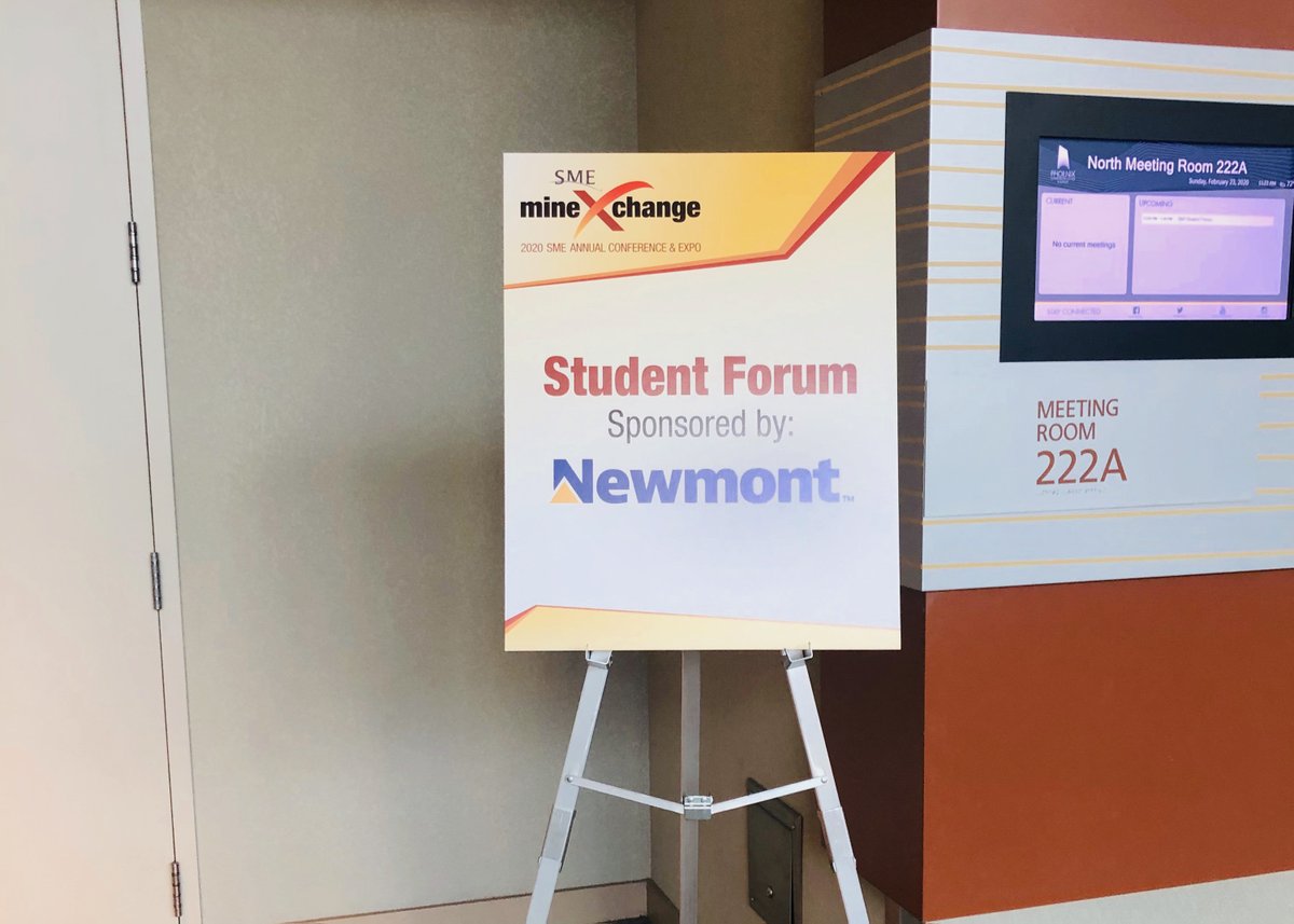 NewmontCorp's tweet image. At last week’s SME #MineXchange2020 conference, we hosted a student forum and engagement lunch that aimed to inspire students in their studies and open doors to future career prospects. We put a spotlight on inclusion and diversity, asking students what both values meant to them.