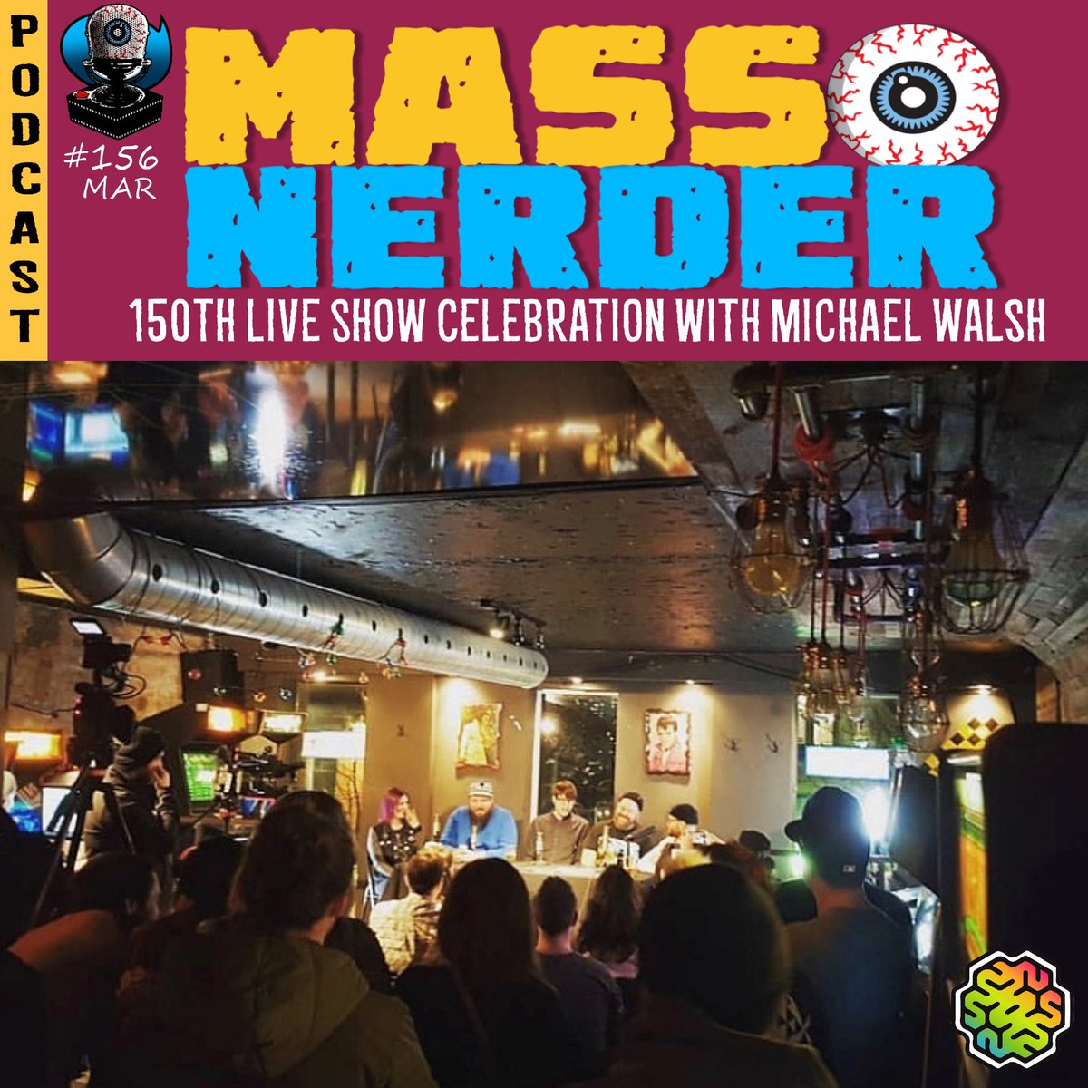 MassNerderCast's tweet photo. This week is our first live show at @arcadehamilton 
We’re joined by comic book illustrator and creator @Mister_Walsh 
We chat with Mike about how he got into the #comicbook industry, and close the show with an audience Q&amp;A that shouldn’t be missed!

DL: https://t.co/y2rL8Hptdw https://t.co/BXqAqbglzn