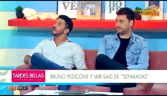 Gracias <a href="/catherine_fulop/">Catherine Fulop</a> por invitarnos a tu programa #TardesBellas!! <a href="/iairsaid/">Iair Dijo</a> <a href="/separadas/">Separadas</a>