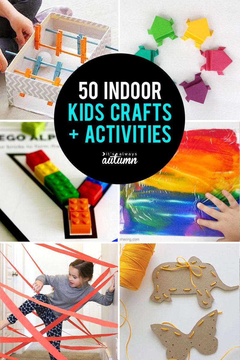 CuteyCo's tweet photo. 50 BEST INDOOR ACTIVITIES FOR KIDS: EASY CRAFTS + GAMES
https://t.co/E4wQIfH7Wc https://t.co/YsycYN3uP9