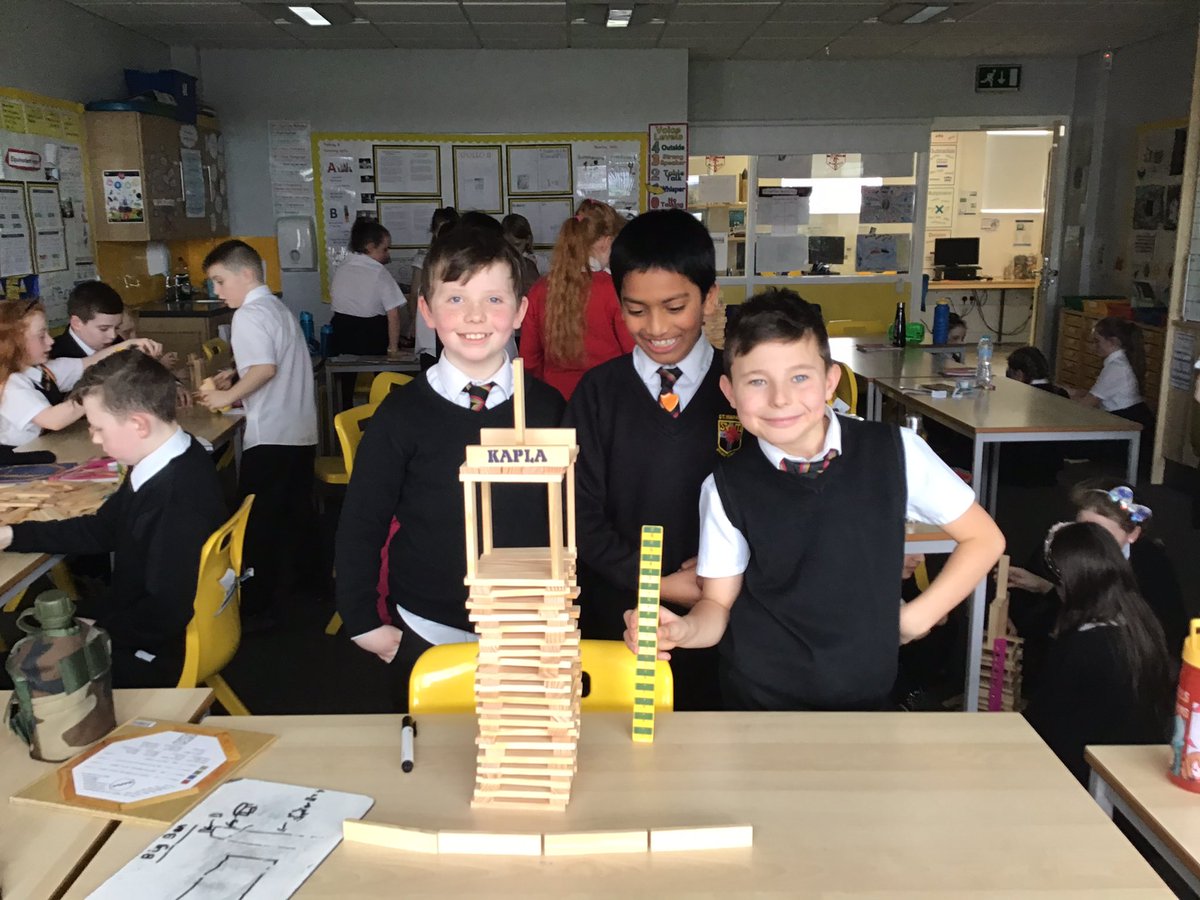 StMarksPrimary1's tweet image. P6a were working on their STEM skills using Kapla to plan and create a European landmark to a specific design brief. #StMarksSTEM #ERCSTEM #creativity #resilience #problemsolving #EngineeringHabitsOfMind