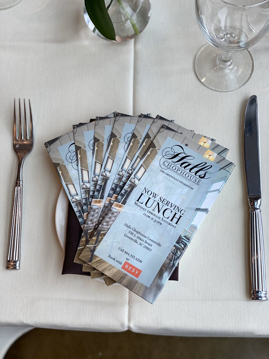 We are open daily for lunch! Serving 11-2:30PM🍴