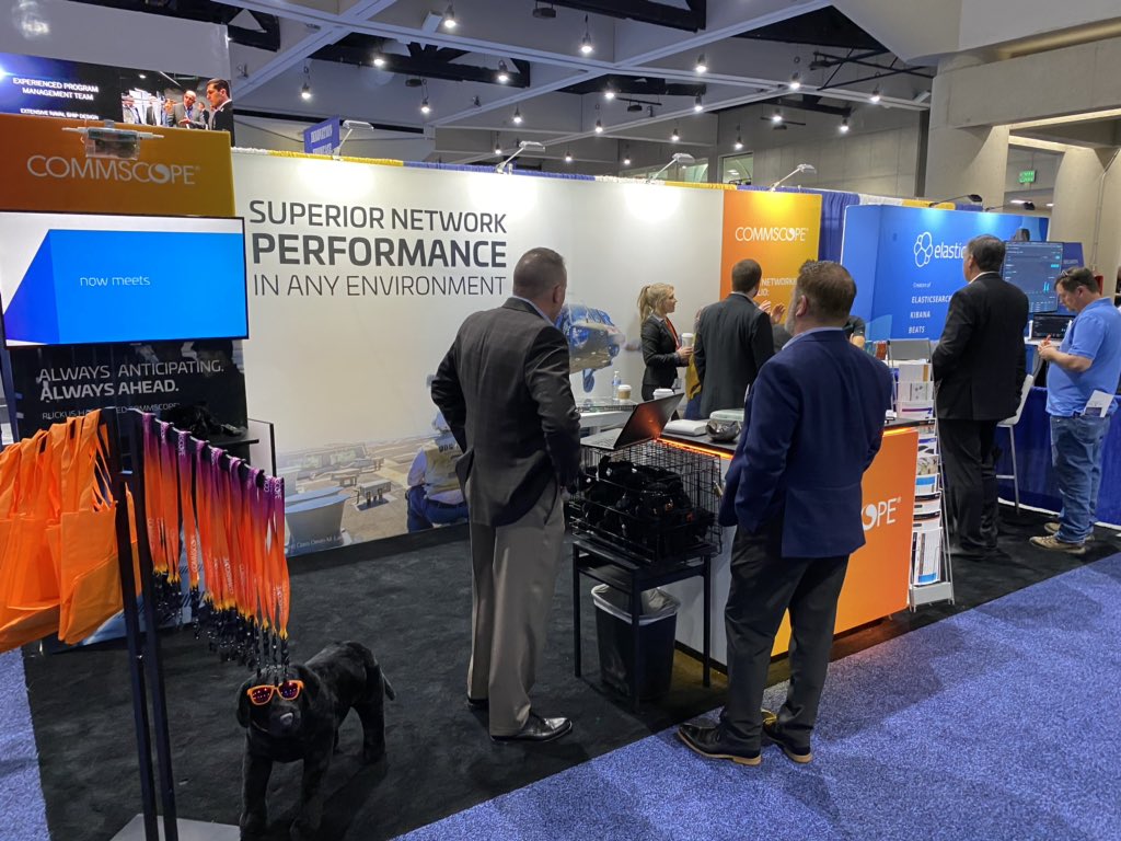lwalline's tweet photo. Starting off #AFCEA2020 Day 2 with some booth meetings! Want to hear about our connectivity solutions? Stop by Booth 1734 to hear about how we can help with #securewifi, #5G, #networkinginanyenvironment https://t.co/walLAhtzUQ
