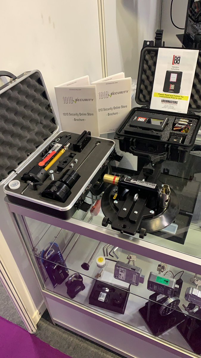 1010security's tweet photo. First day at #securityandpolicing completed, showcasing a just a few of our products! https://t.co/kcsCOK8vuh