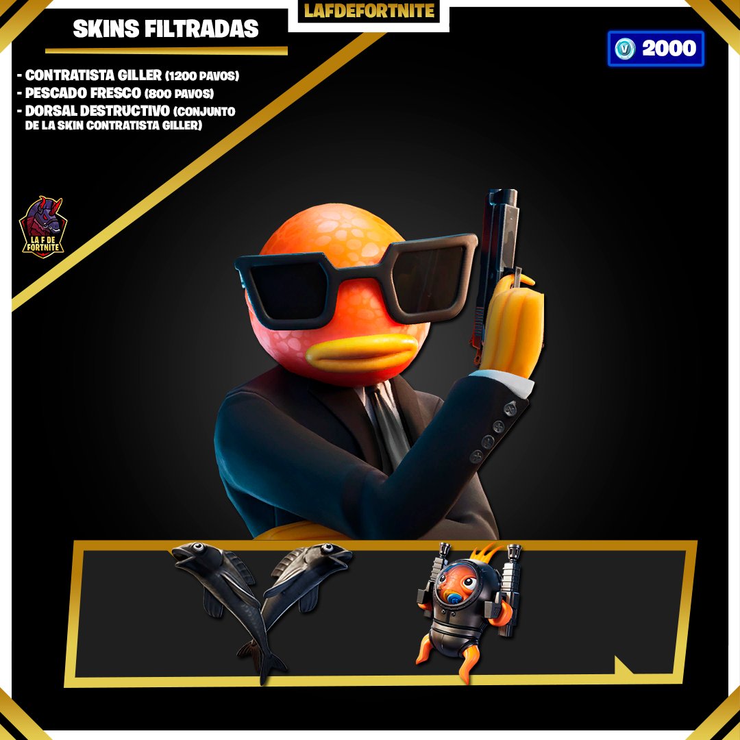 LaFdeFortnite's tweet photo. Estas son todas las skins filtradas con sus respectivos cosméticos el precio no puede ser el oficial ya que es un estimado por la rareza.😂🙉

@fortnite #skins #skin #tienda #shop #item #itemshop #cosmeticos #fortnitetoday #fortnitecosmetics #fortniteskins #fortnitelovers https://t.co/pVZI2wCnyY