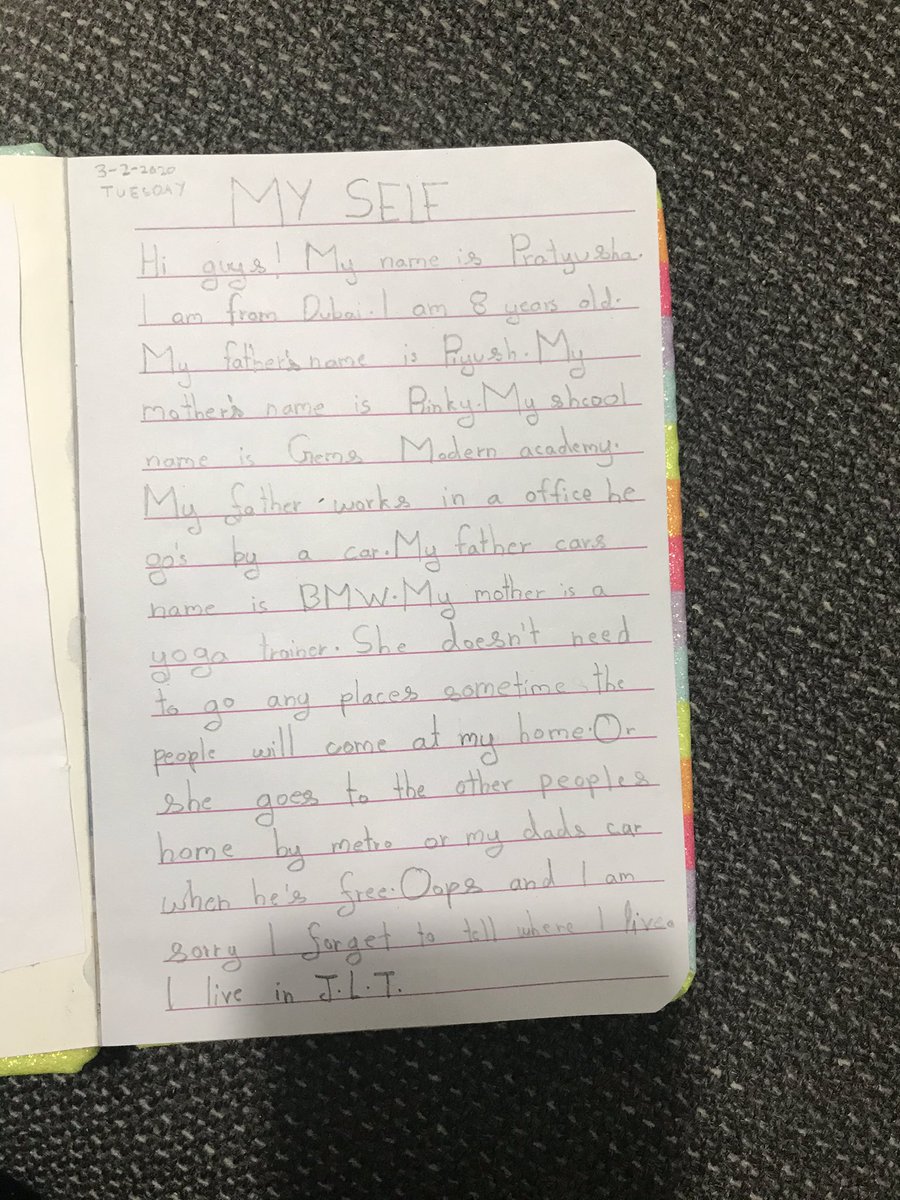 PratyushaJain1's tweet photo. #myself #writing #diary2020 #focus #clarity #vision #readyforvacation #relaxationtime @GMA_Primary @DxbModern @WatchMeBeMeLive @PinkTaxiRunner @DubaiTrends @piyushpjain23 https://t.co/vGSW11VBZm