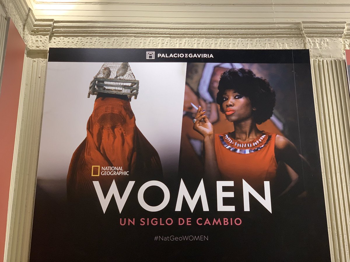 Hoy en el #PalacioDeGaviria estamos de inauguración. ‘#WOMEN. Un siglo de cambio’ llega de la mano de <a href="/NatGeoEsp/">National Geographic España</a>, y se quedará con nosotros hasta el 31 de mayo.