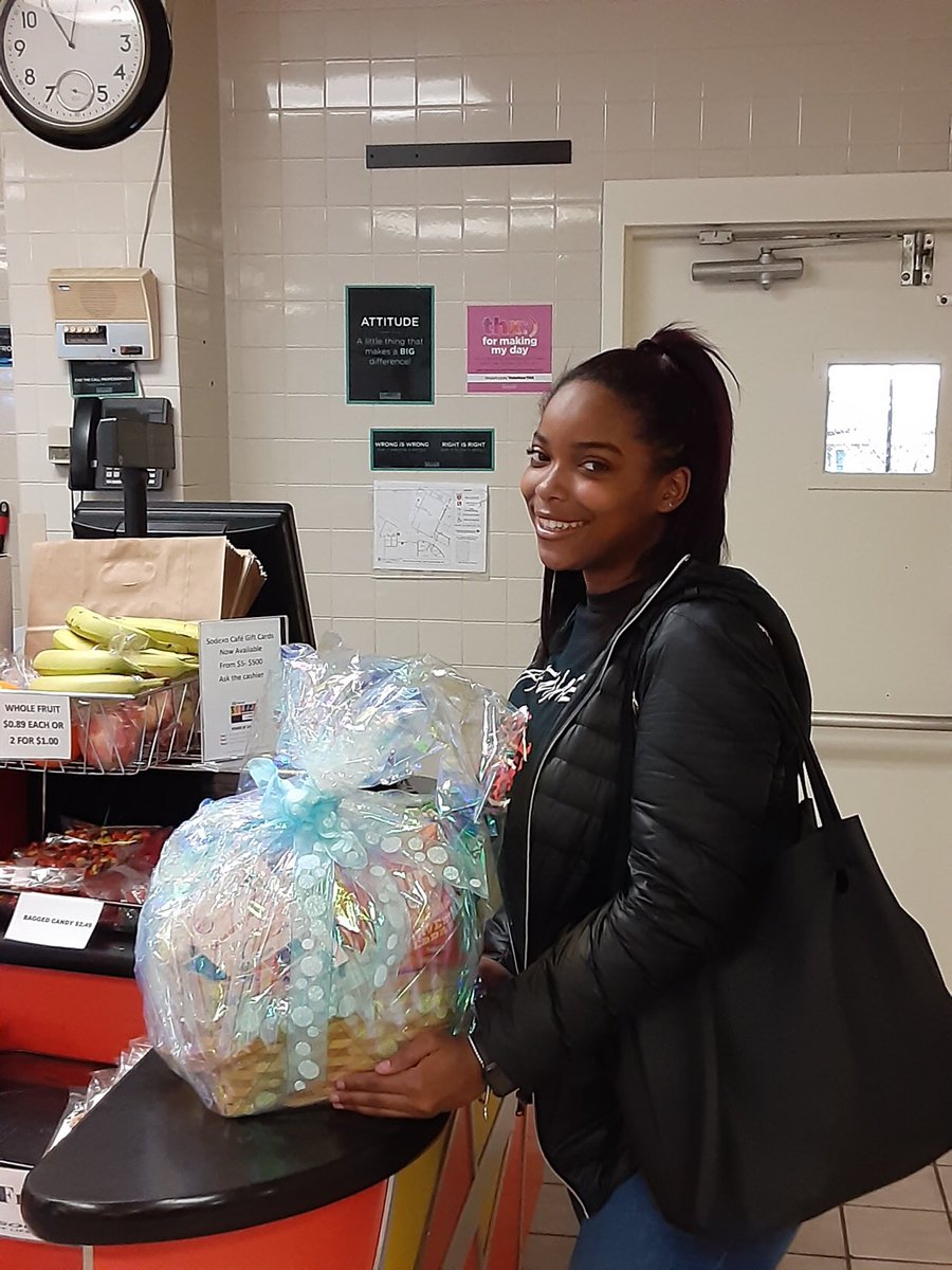 ccbcdining's tweet image. February’s meal plan promotion winner at Catonsville 😀