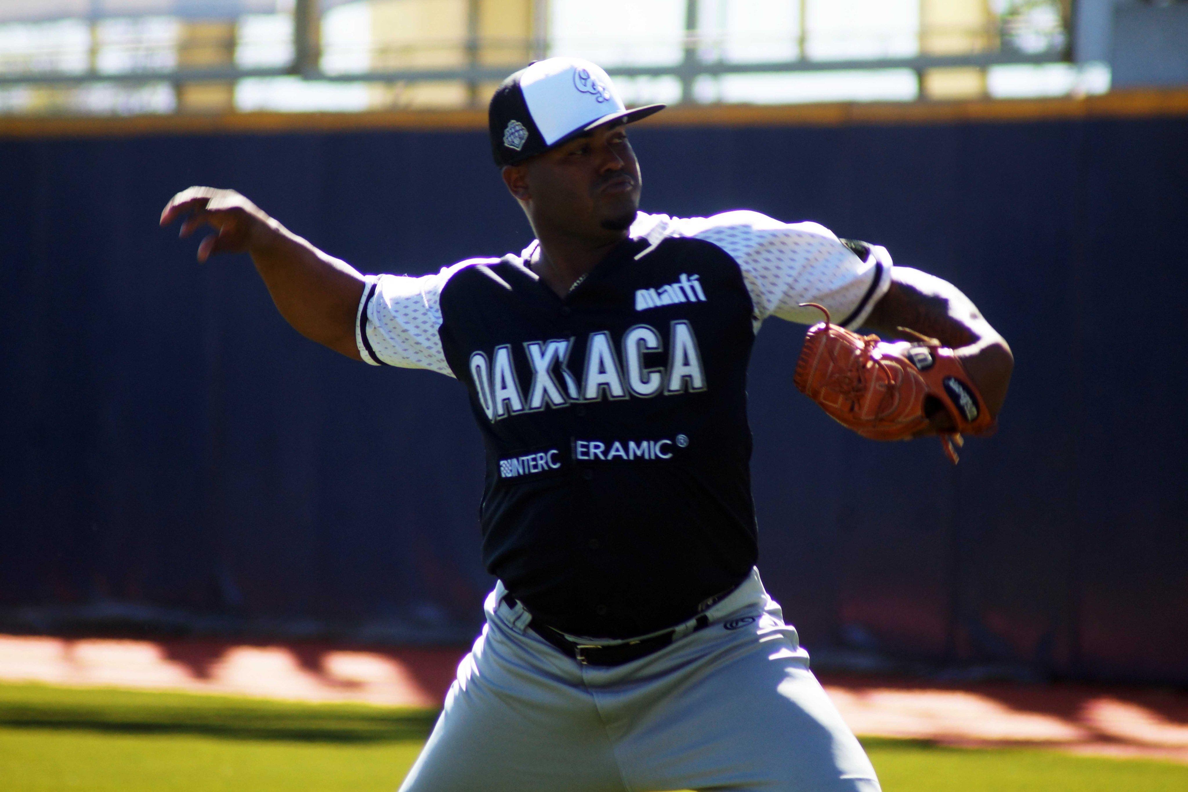 Luis Santos, refuerzo de los Guerreros de Oaxaca para la temporada 2020 de la Liga Mexicana de Beisbol (LMB)