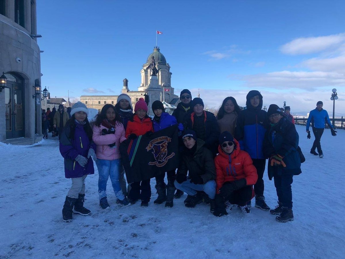 EMDISchool's tweet photo. Con gran alegría nuestros estudiantes continúan su aventura en el #wintercamp2020💙 , recorriendo varias ciudades y potenciando sus habilidades, pronto estarán de vuelta y nos contarán todo sobre esta increíble experiencia.

#SomosEMDI
#EMDISchool
#Canada https://t.co/VEOqn9P71u