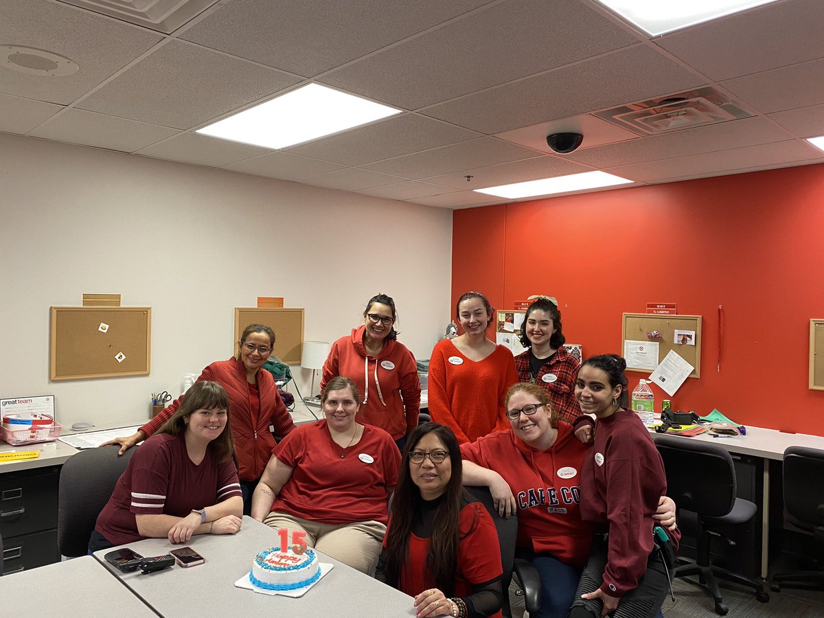 KrissiValentin's tweet photo. Celebrating this special lady’s 15 year anniversary with Target!!! Congratulations and happy anniversary Editha! We are so lucky to have you as part of our team!! 💕#worksomewhereyoulove @KatieMcG2180 @yeboa003 @laobrien924 @ChongJanira @EmilyF_T1281 @gabbyarantes https://t.co/QliLcisVJq