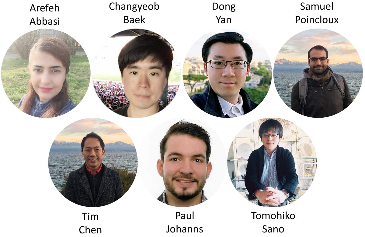 flexlab_epfl's tweet photo. Canceling this week's APS March Meeting in Denver was unprecedented &amp; a bucket of cold water for many students, postdocs, &amp; researchers, who had worked very hard to prepare their talks. Here are the 7 members from our lab who were scheduled to talk, along with their title slides. https://t.co/yRj4Dx9Dx2