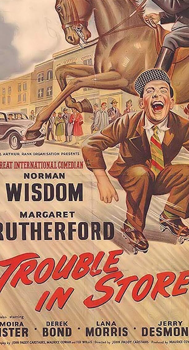 ptsc_sdb's tweet photo. Tomorrow night at 7.15pm a gem of a film from @TalkingPicsTV starring the late great #NormanWisdom in #TroubleInStore My late Grandma loved Norman & she passed that love of the comedy icon to me. British Cinema of yesteryear continues to give us a wealth of entertainment today. https://t.co/6dbVvo0xEc