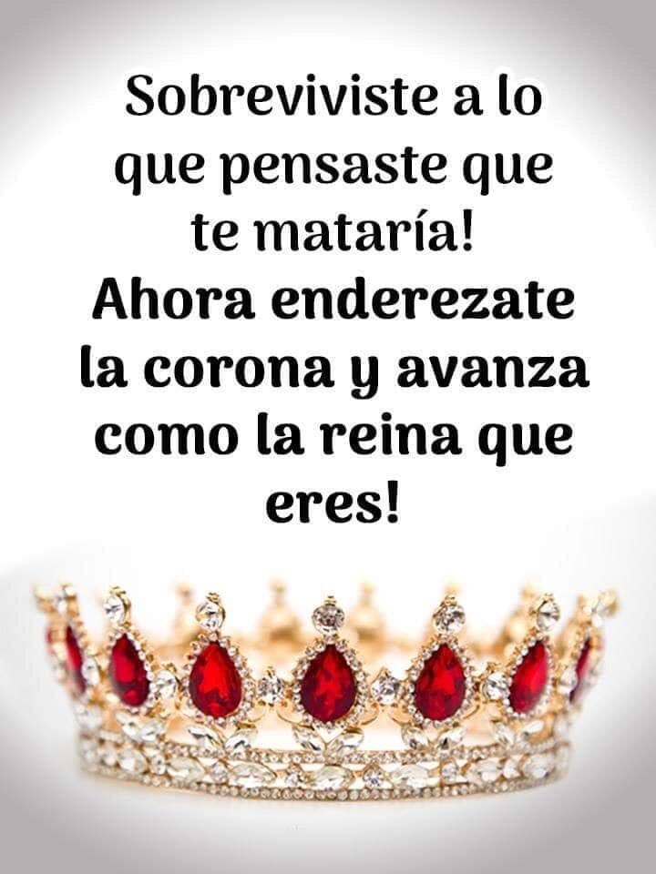 Acomódate la corona 👑 mi reina 👸🏻