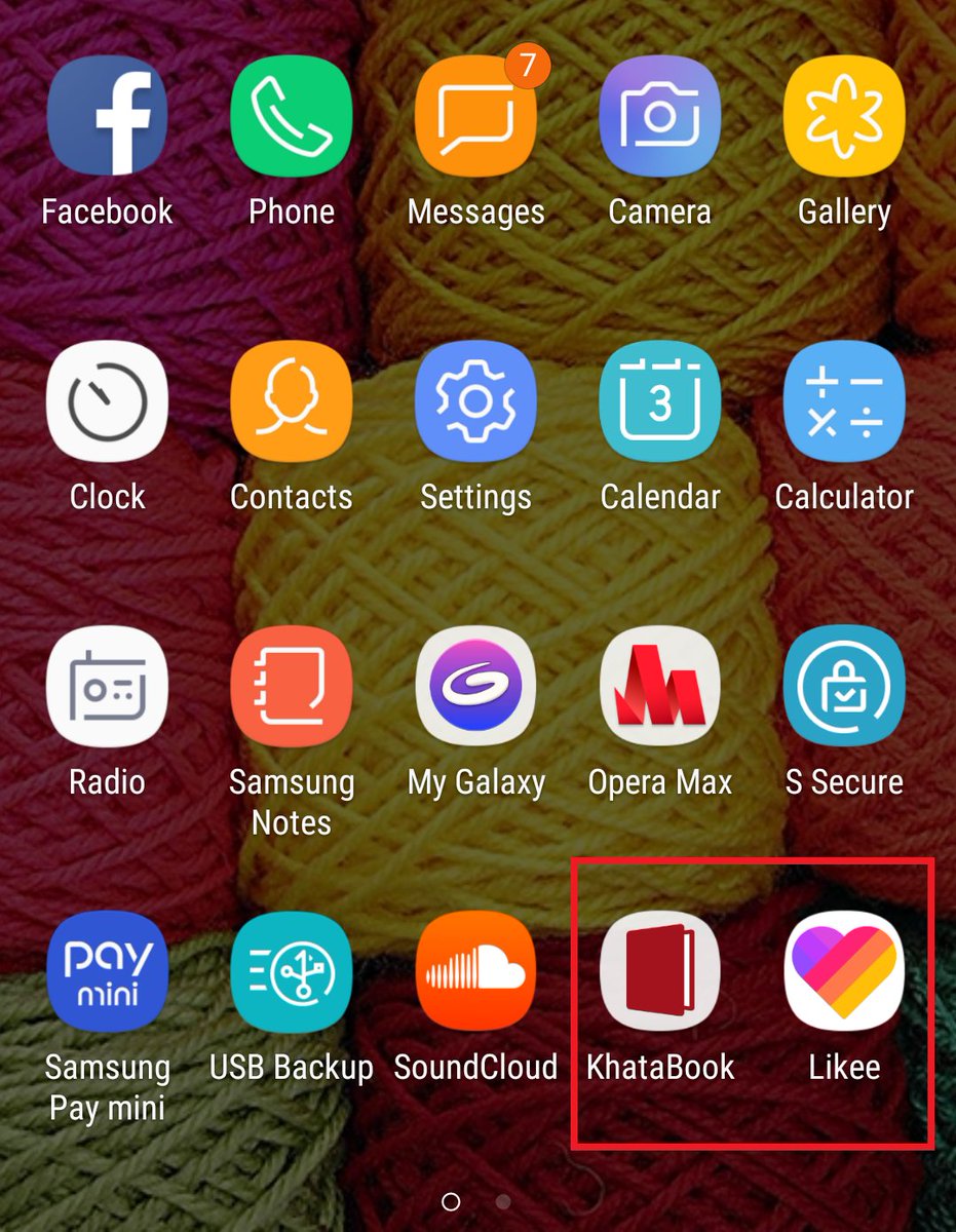 MsLadyhart's tweet photo. @SamsungMobile  Pushing apps to mobile without any concern. Those apps are Two of them LIkee( @likee_official  ) &amp; Vmate [ both are social media), LOCO (i don't know what its do) and @KhataBook (A spreadsheet app ) 2/2 https://t.co/dk8R7gyqkT