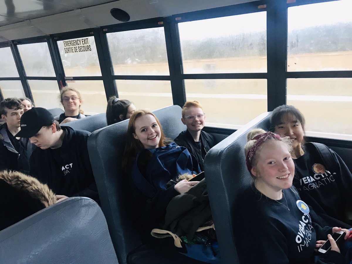 On our way to BCHS for the Halton NTS festival!