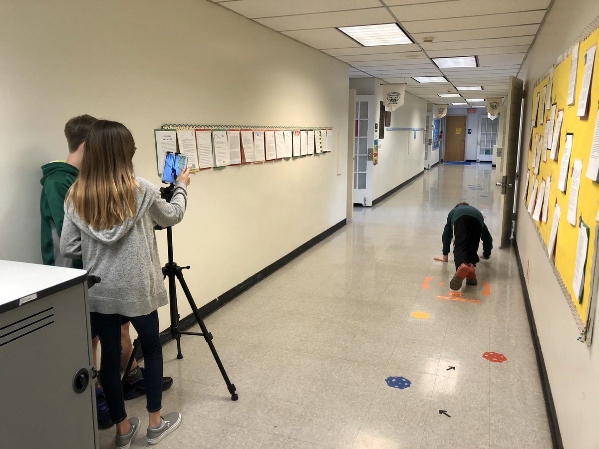 Getting ready for our How To #wevideo for <a href="/CBCaresEF/">CBCaresEF</a> about our new sensory pathways 🐾 <a href="/AControy/">Adam Controy</a> <a href="/CBKutzElem/">Paul W. Kutz Elem</a>