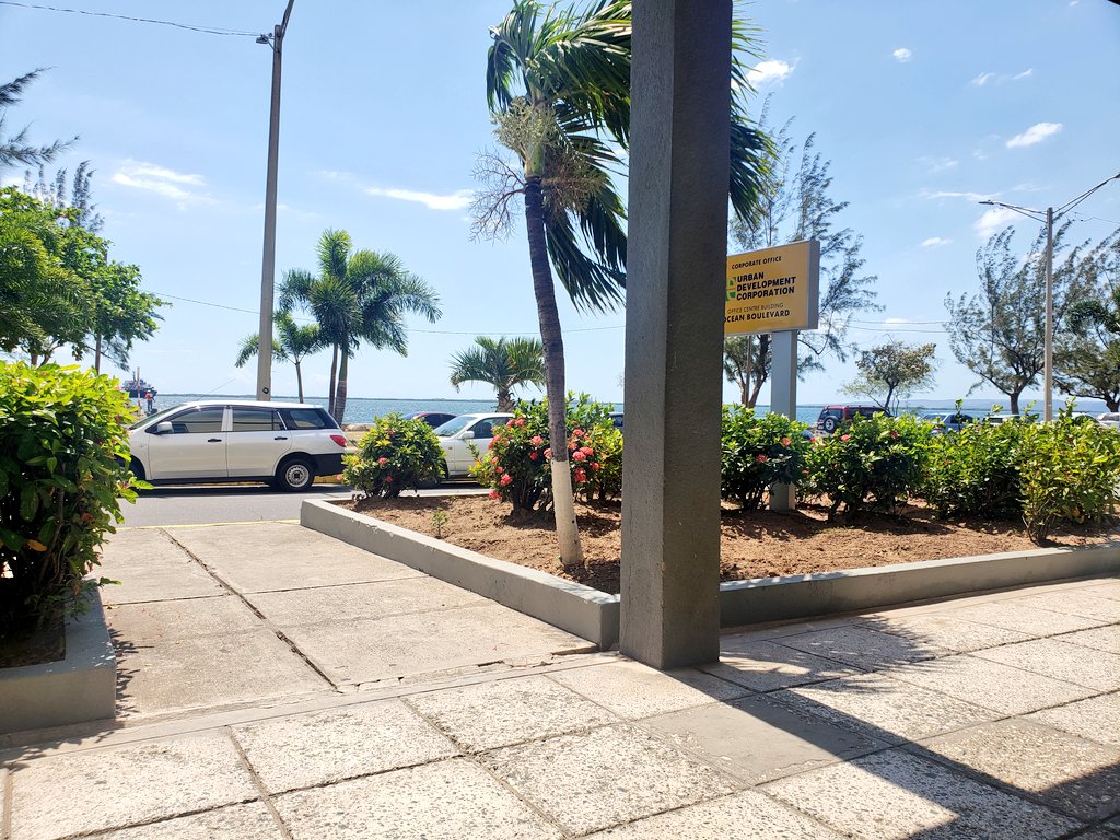 dempsterchung's tweet image. Here at the site of the new @kgncreative Artisan store... right on the beautiful, breezy waterfront. This is where you will soon be able to purchase from artists &amp;amp; artisans from the monthly pop up Market Street. Thanks @UDCJamaica for partnering to support creative entrepreneurs!