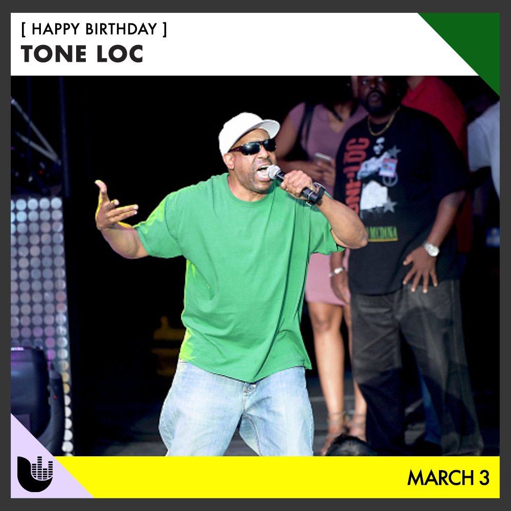 Join us in wishing a happy birthday to Tone Loc! 