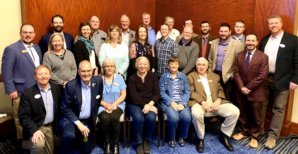 RMFUnion's tweet photo. Rocky Mountain Farmers Union members from Colorado, New Mexico, and Wyoming are at the National Farmers Union convention in Savannah, Georgia. Today, members are introducing, debating, and adapting policy priorities for 2020. #nfu2020 #rmfu https://t.co/ccEy8h6ojJ