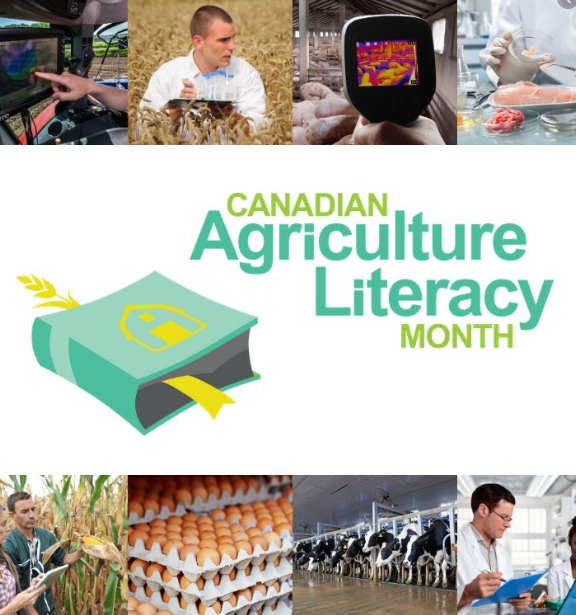 abagsocieties's tweet photo. MARCH is Canadian Agriculture Literacy Month (#CALM20)
Tell us what your Ag Society is doing? #TellAAASsomethingGood #ABAGSocieties https://t.co/SAwXhTBSYD