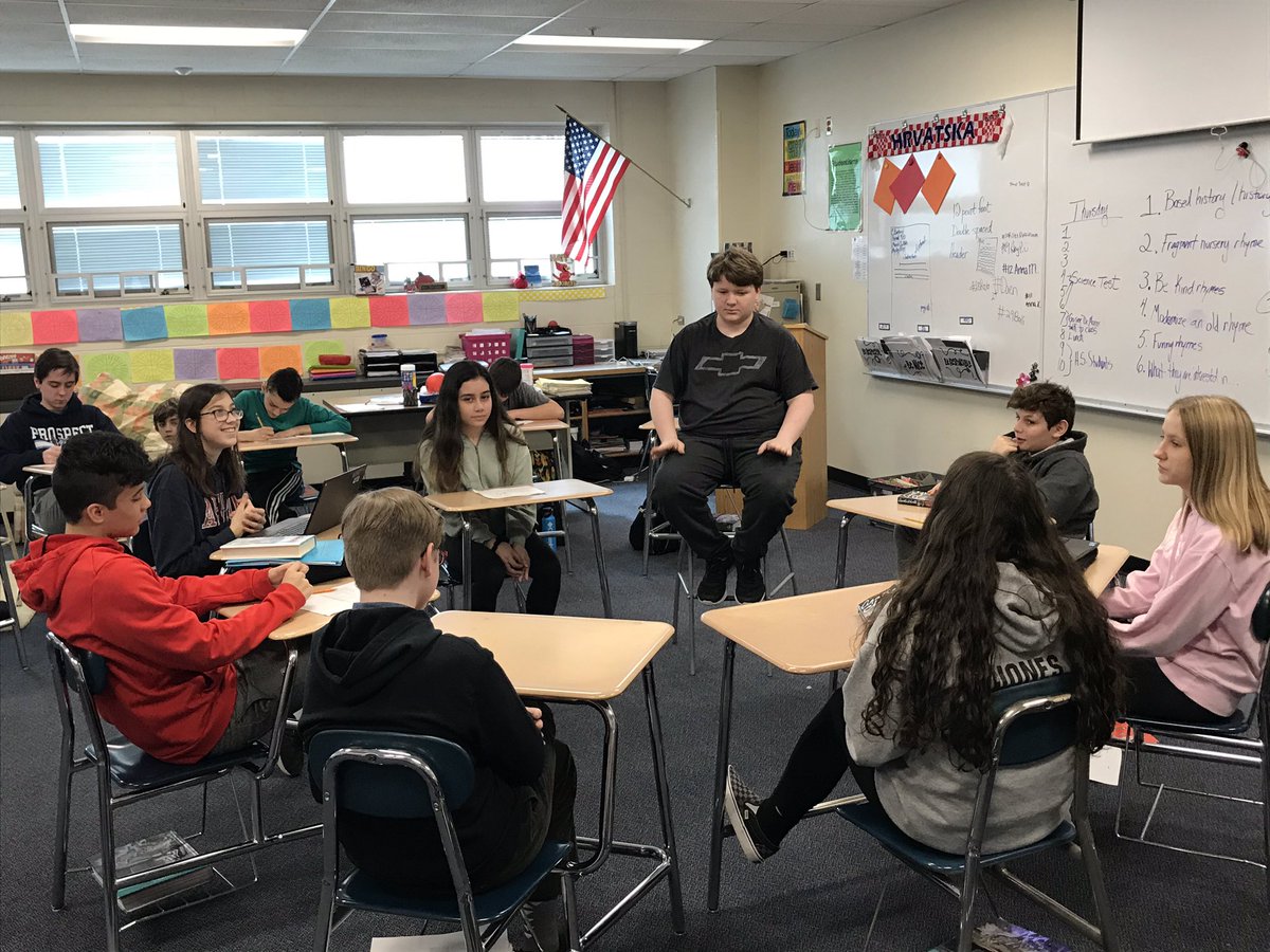 More time in Socratic circle #greatdiscussion <a href="/sms8west/">sms8west</a> <a href="/smslearns/">smslearns</a> <a href="/ahsd25/">ArlingtonHeightsSD25</a>